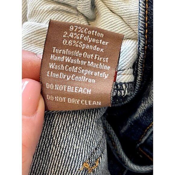 CRYSP DENIM 36 Mens Distressed New York City artistic Moto Skinny Jeans 36x32 - Picture 3 of 6